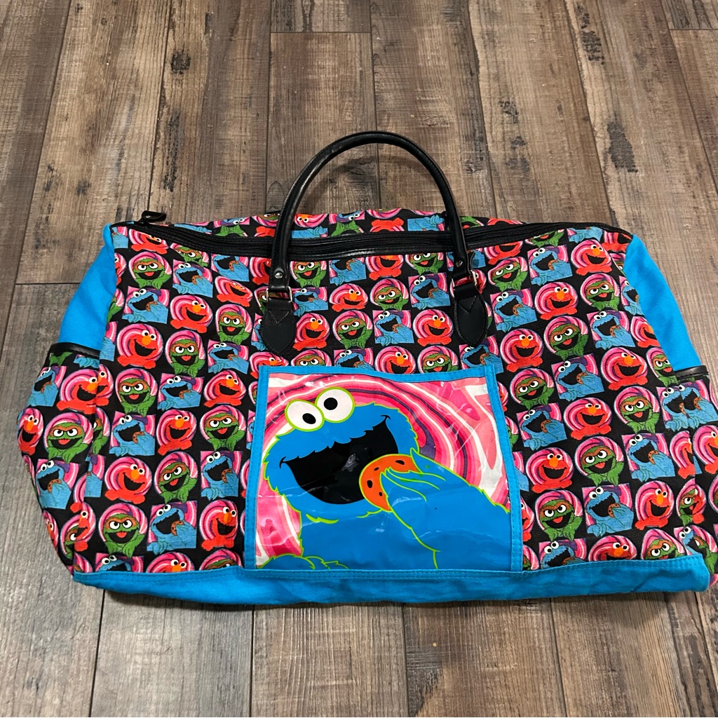 Sesame Street Multicolor Duffel Bag
